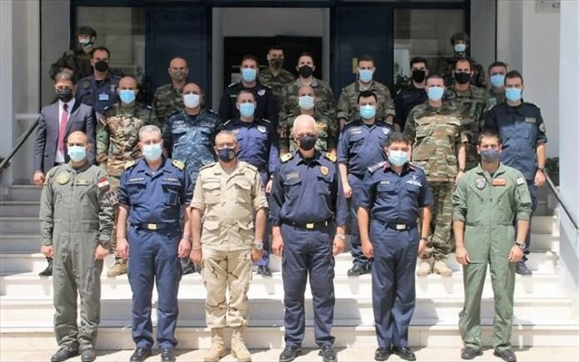 Σύσκεψη στο ΓΕΕΘΑ για τη διακλαδική άσκηση Ελλάδας-Αιγύπτου «ΜΕΔΟΥΣΑ 11»